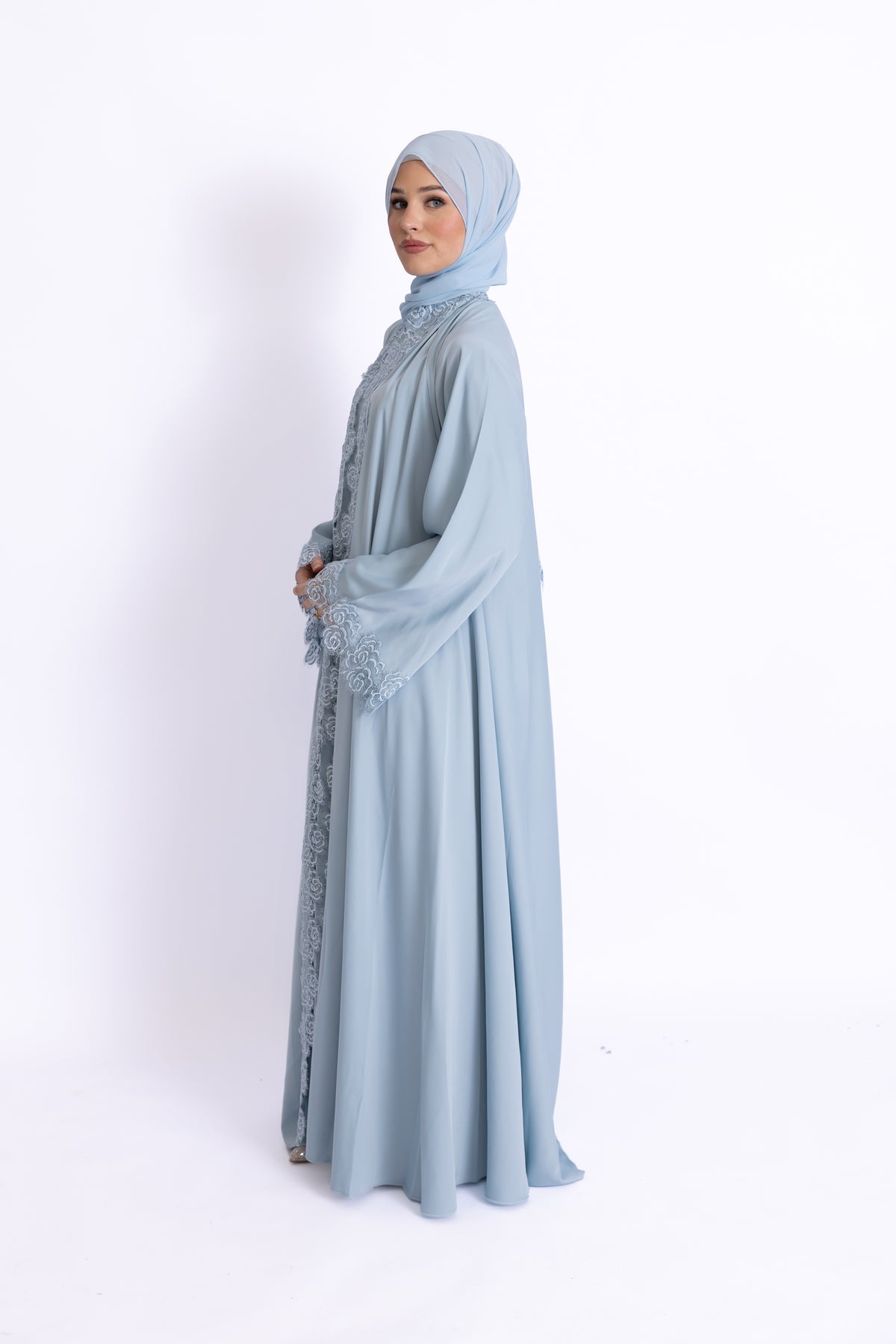 Salsabil Embroidered Abaya