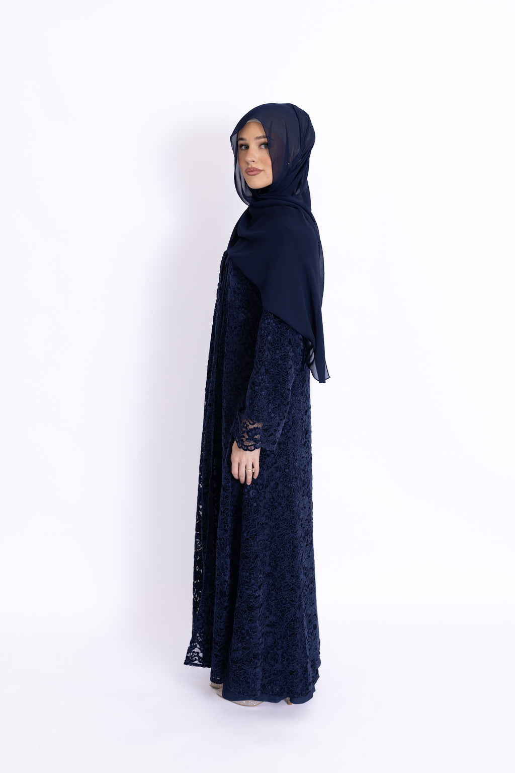 Rayhan Signature Lace Abaya