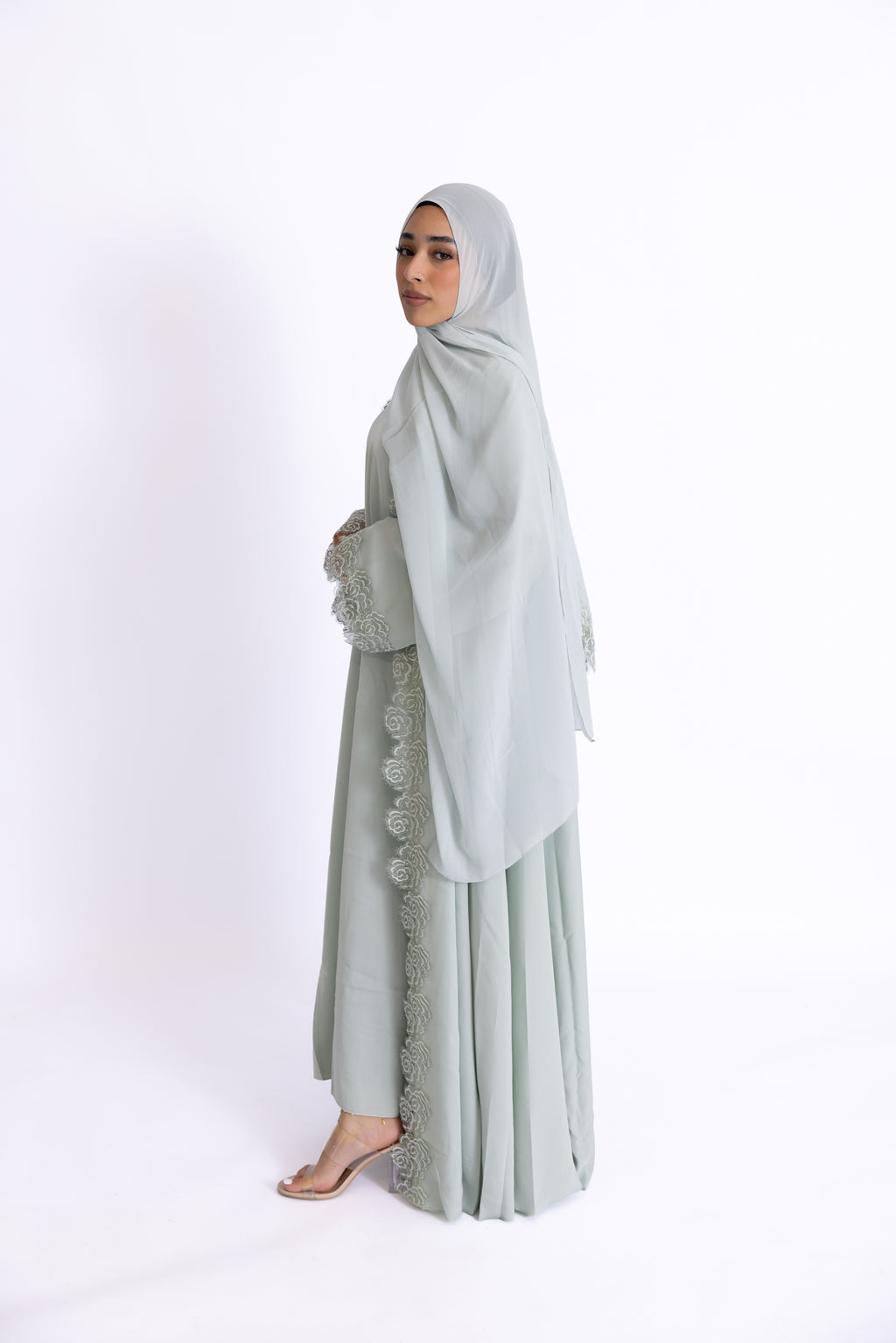 Salsabil Embroidered Abaya