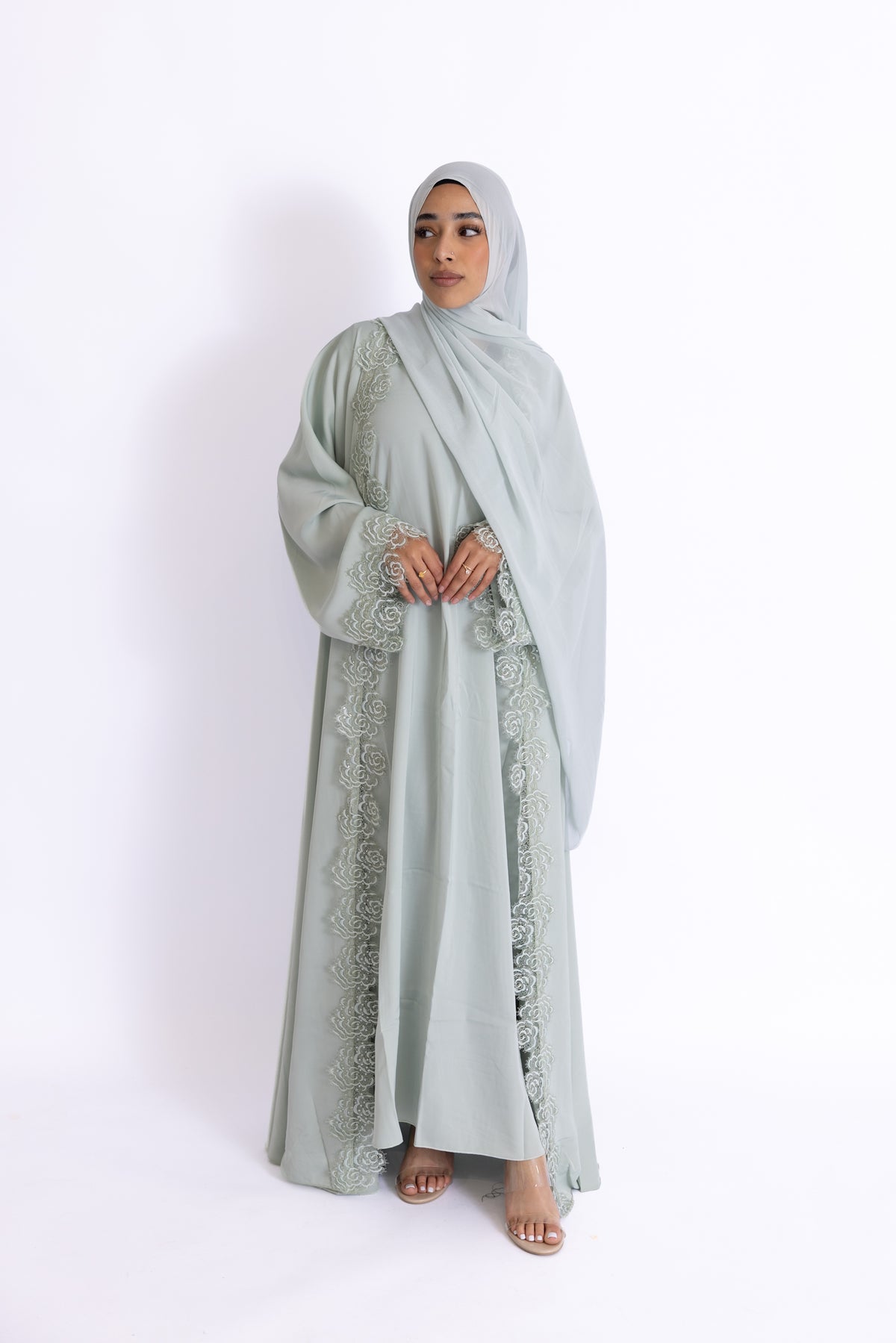 Salsabil Embroidered Abaya