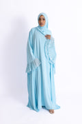 Naeem Pleated Cuff Abaya