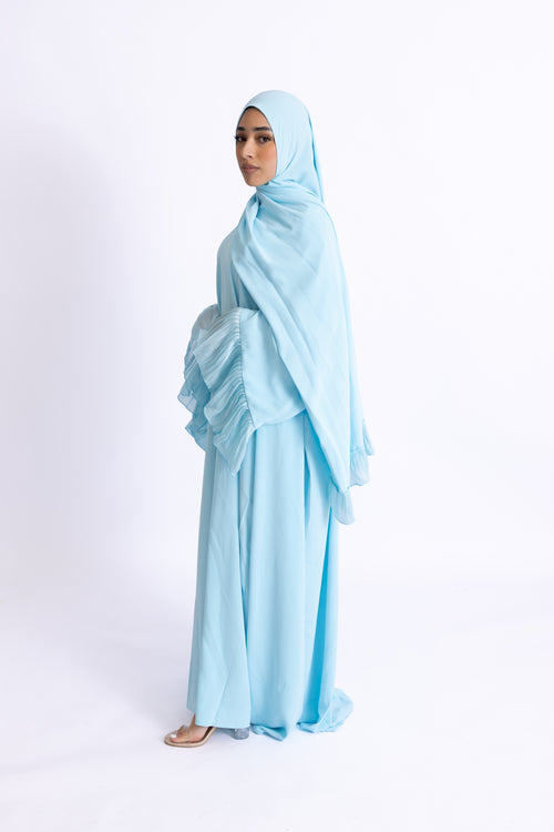 Naeem Pleated Cuff Abaya