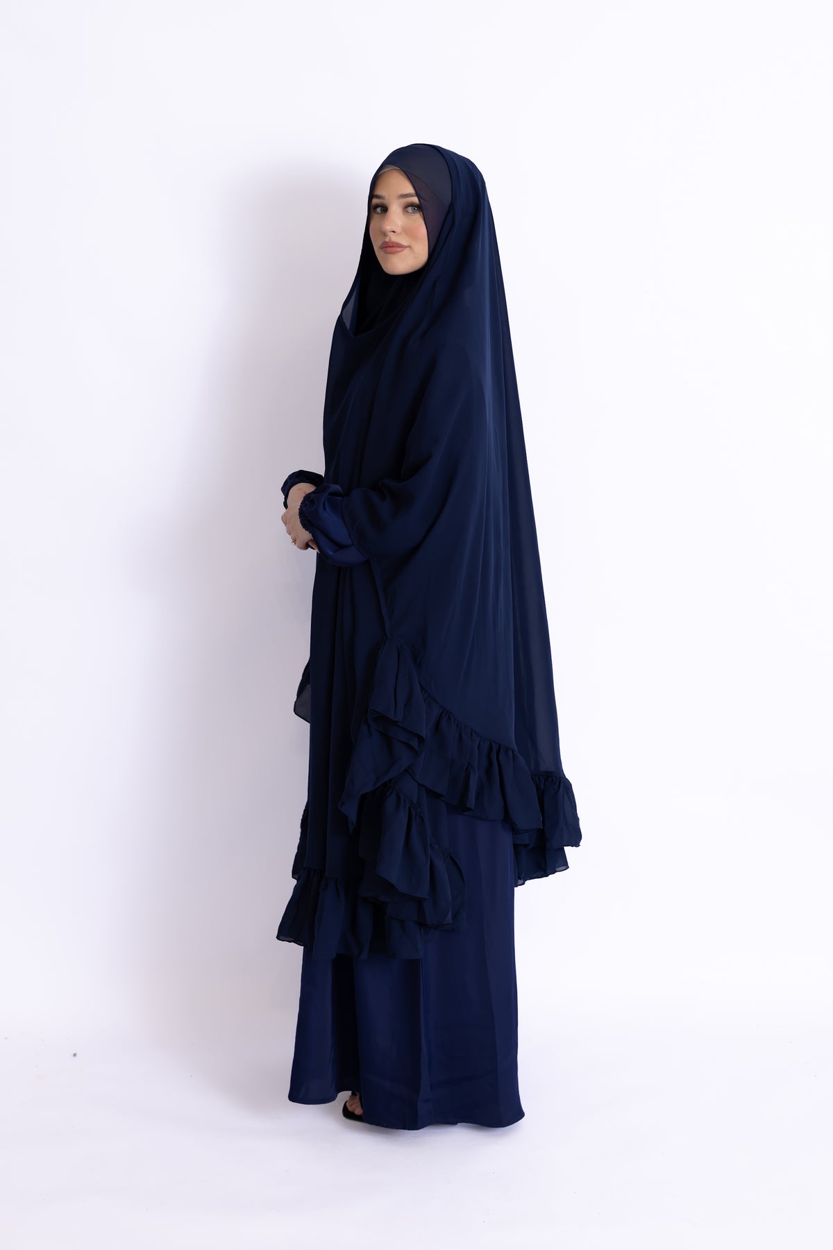 Sahab Ruffle Khimar