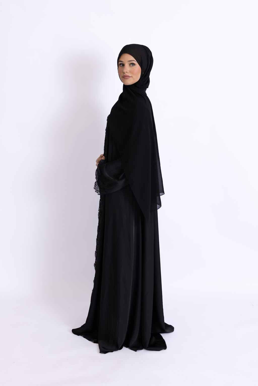 Salsabil Embroidered Abaya