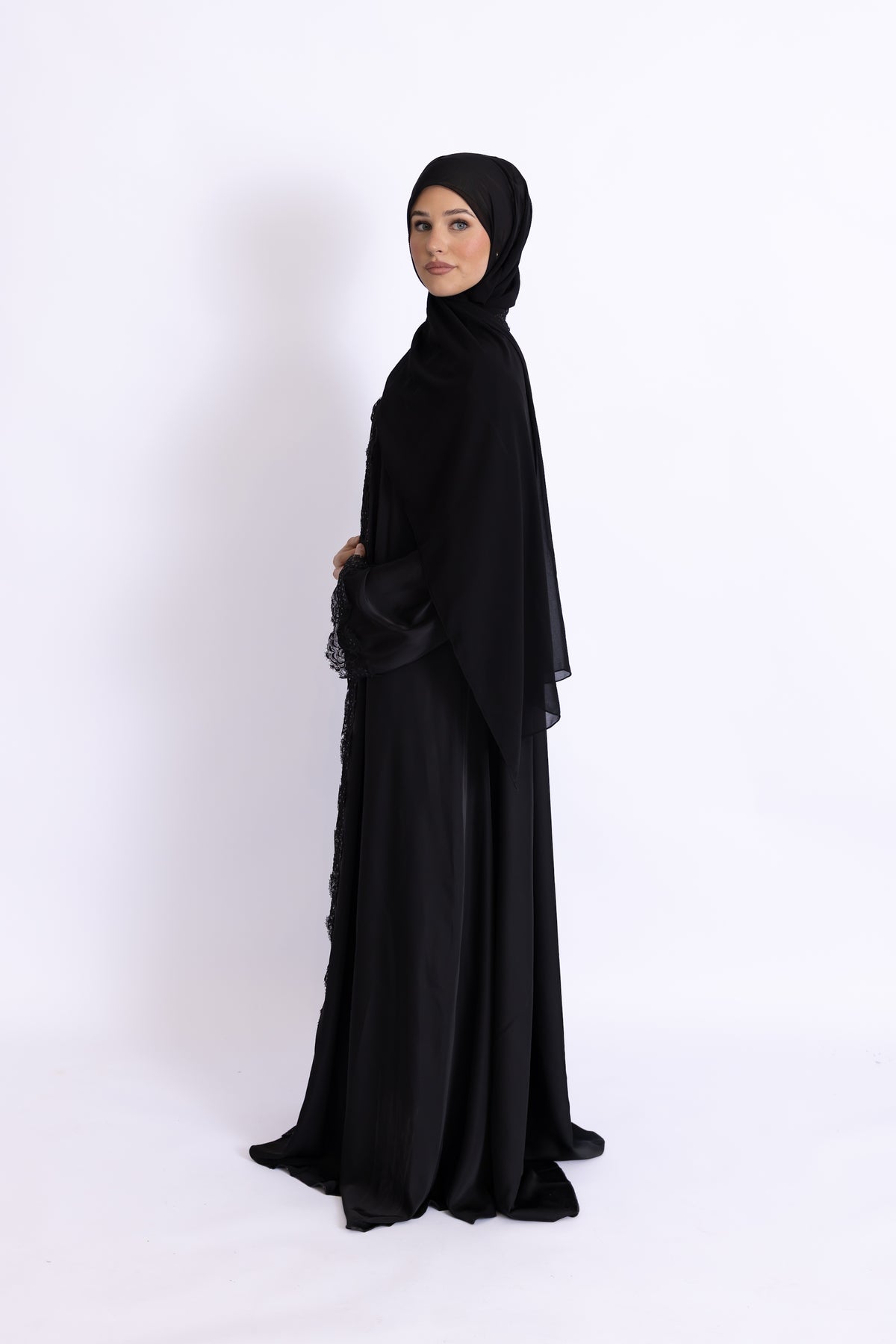 Salsabil Embroidered Abaya