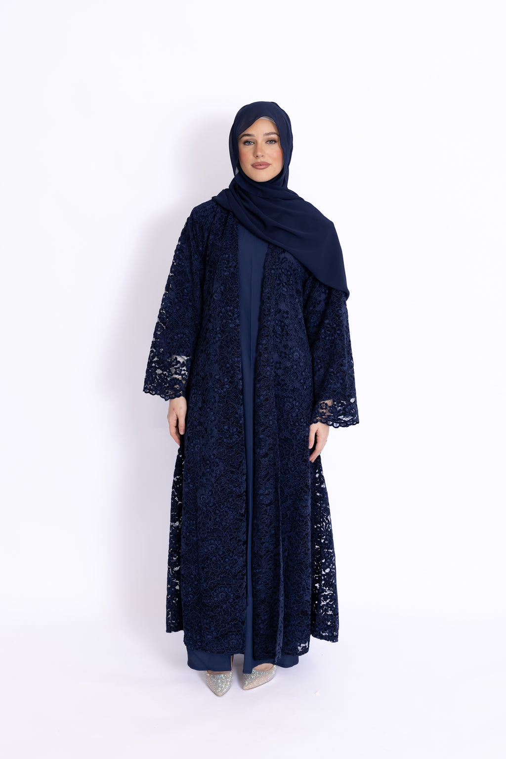 Rayhan Signature Lace Abaya