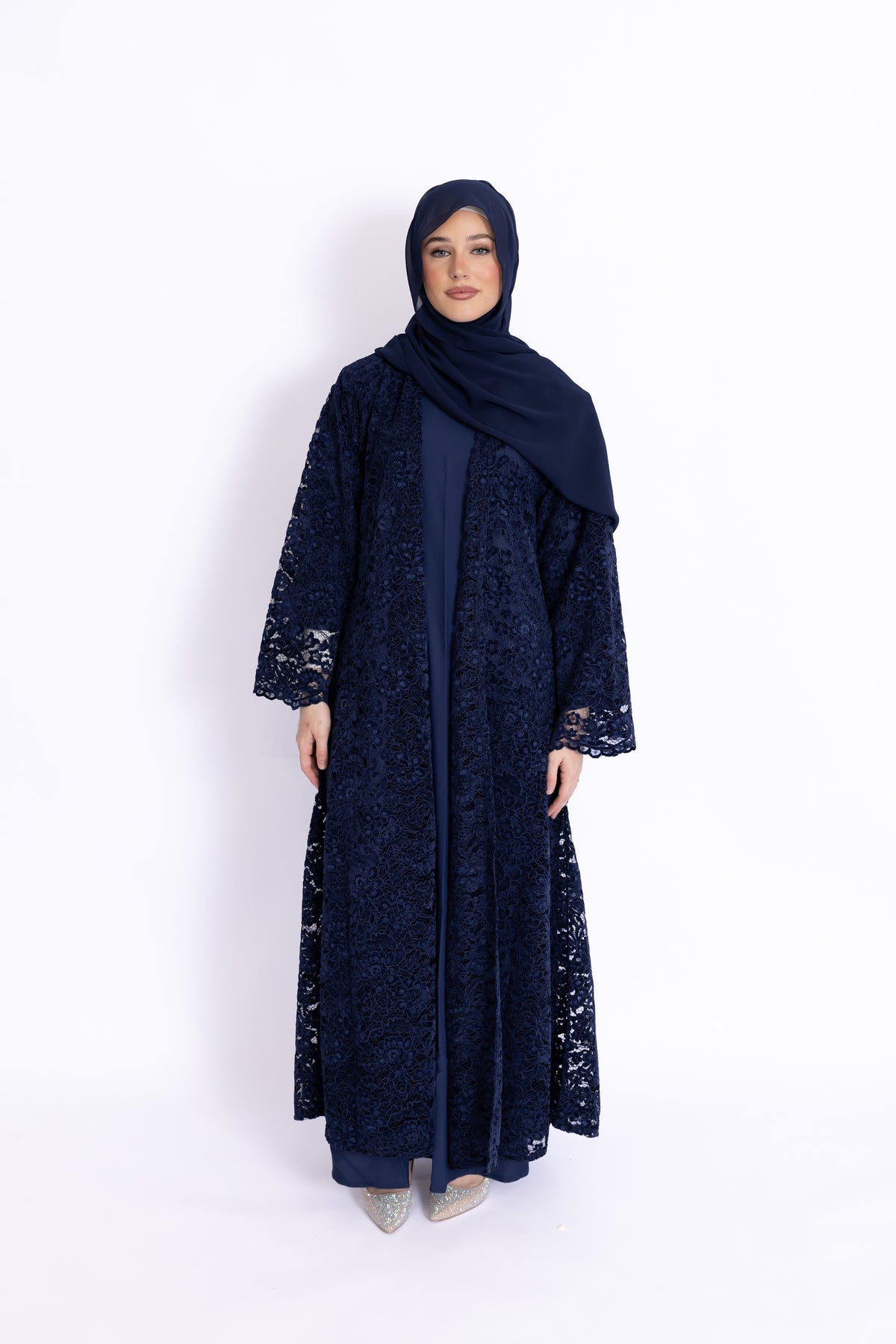Rayhan Signature Lace Abaya