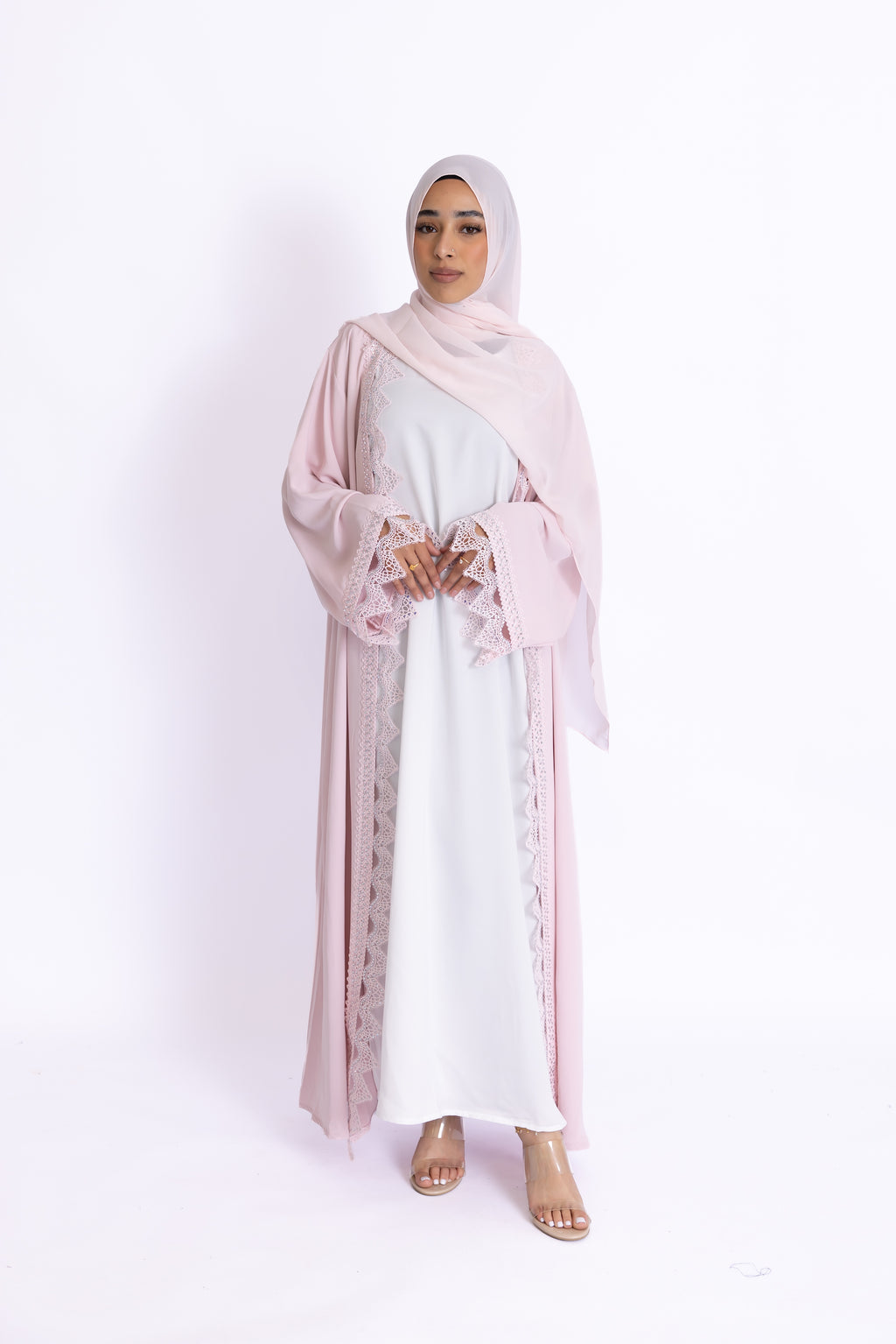 Lulu Pearl Embellished Abaya