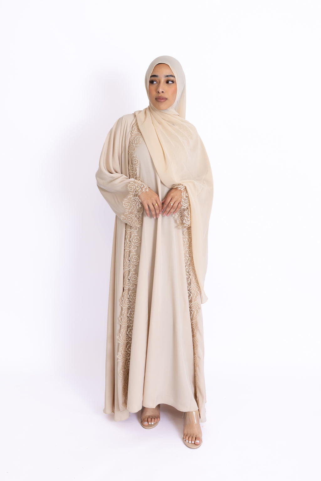 Salsabil Embroidered Abaya