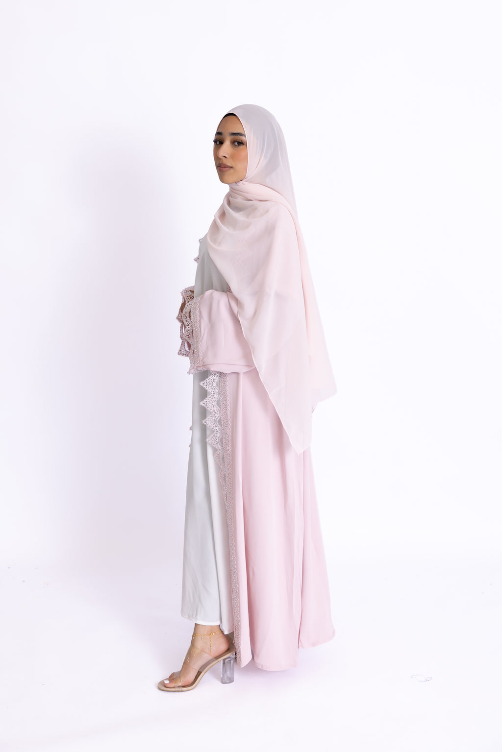 Lulu Pearl Embellished Abaya