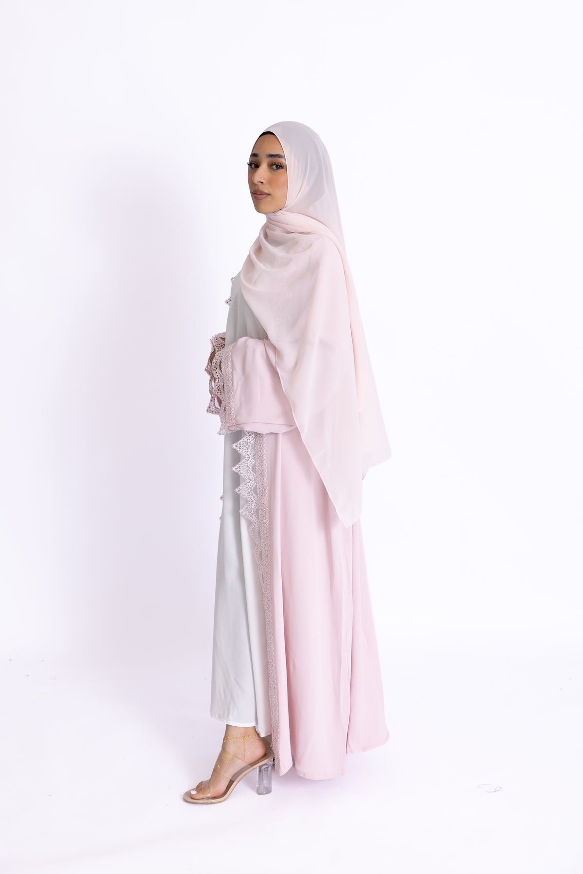 Lulu Pearl Embellished Abaya