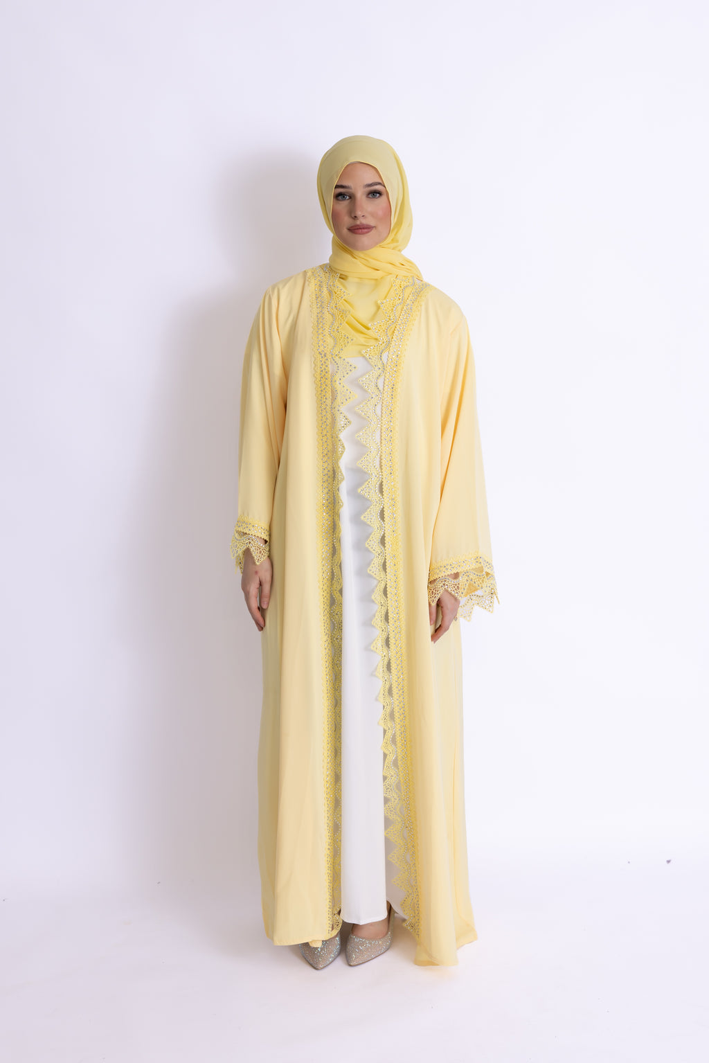 Lulu Pearl Embellished Abaya