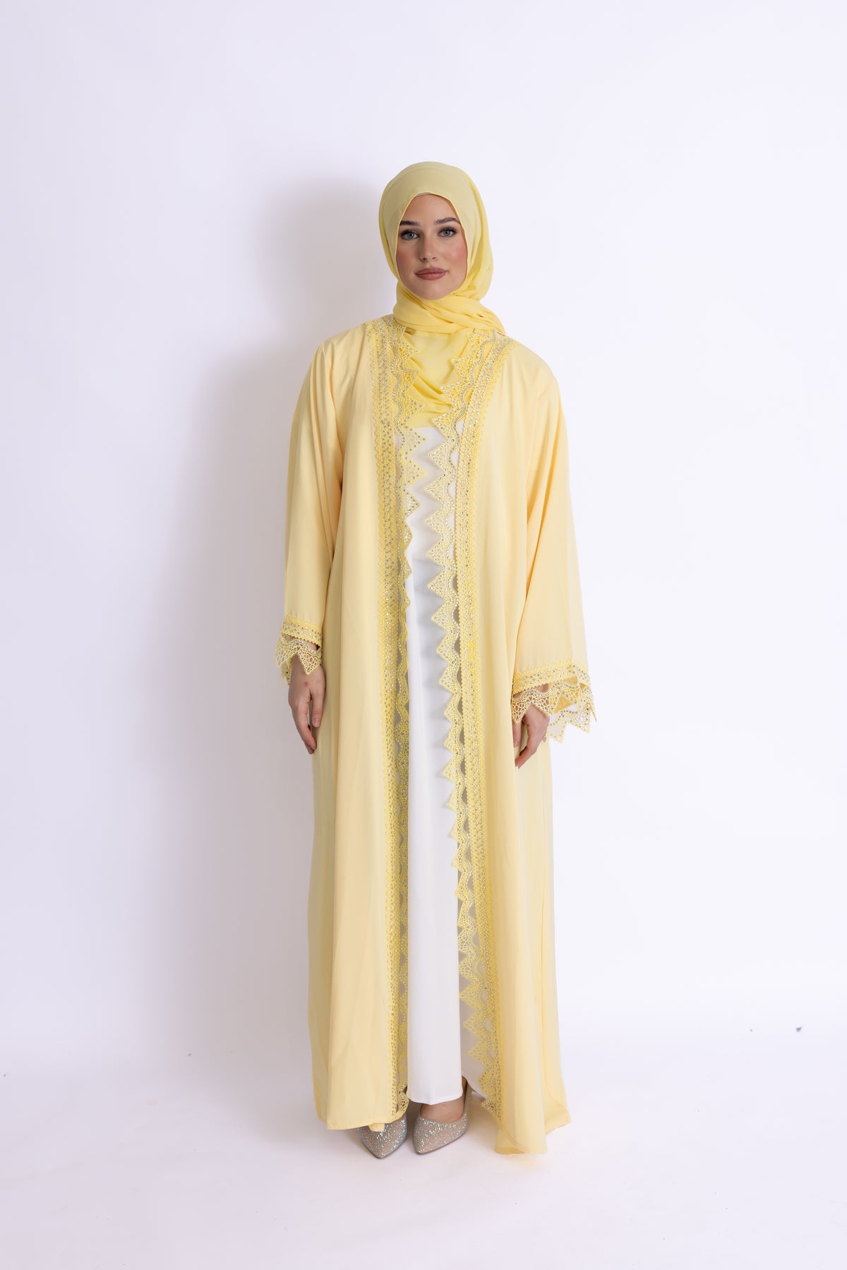 Lulu Pearl Embellished Abaya