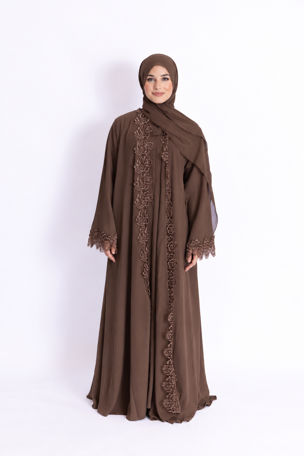 Salsabil Embroidered Abaya