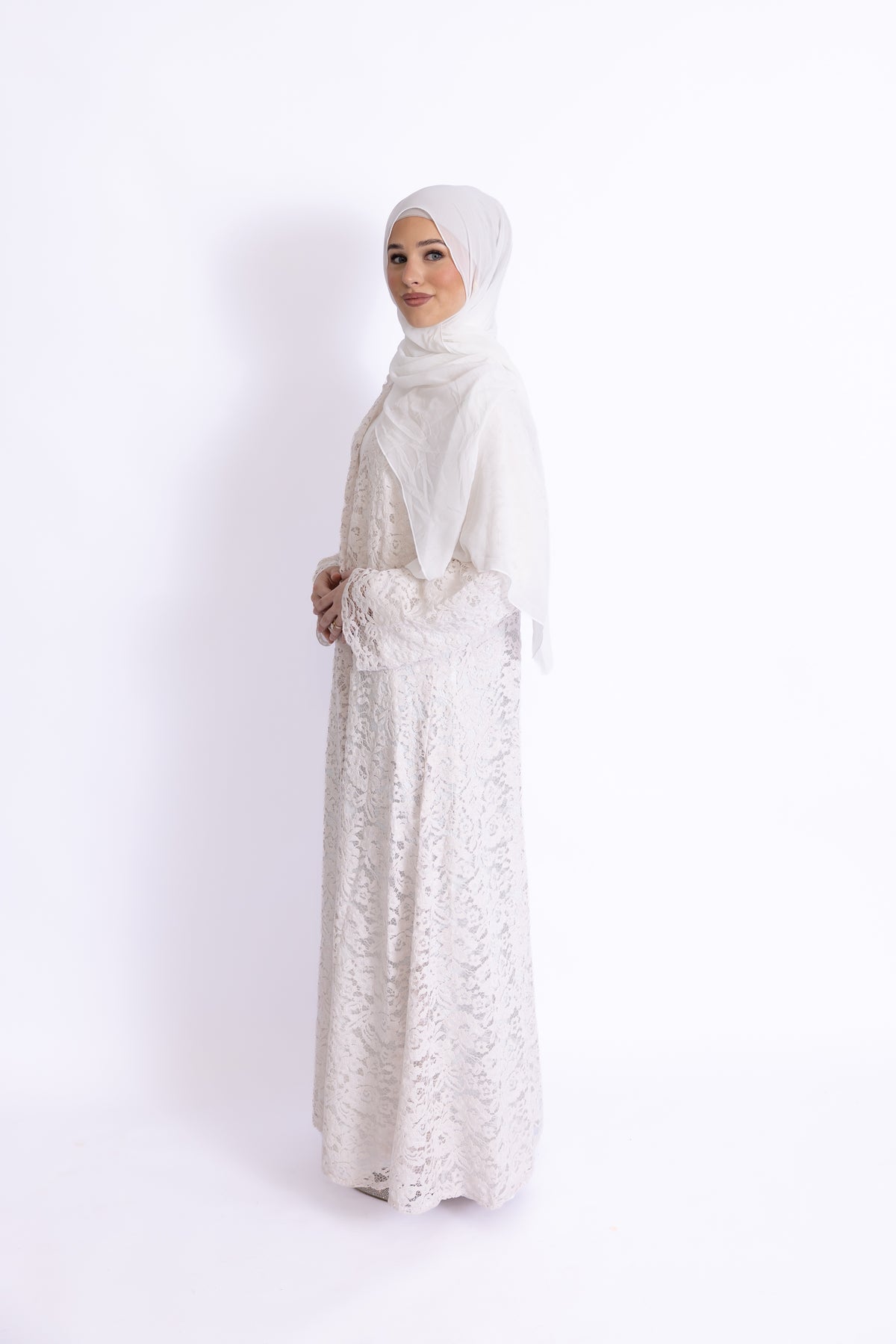 Rayhan Signature Lace Abaya