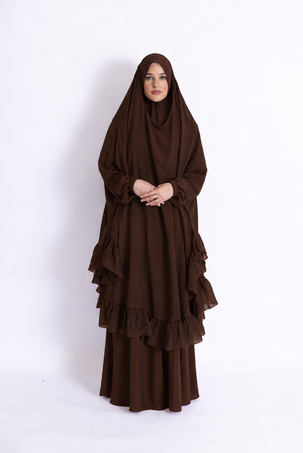 Sahab Ruffle Khimar
