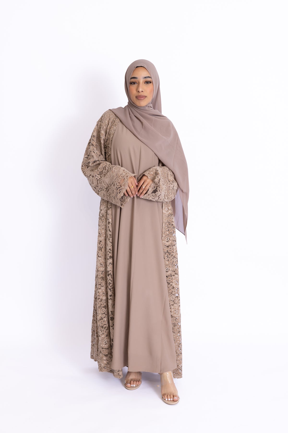 Rayhan Signature Lace Abaya